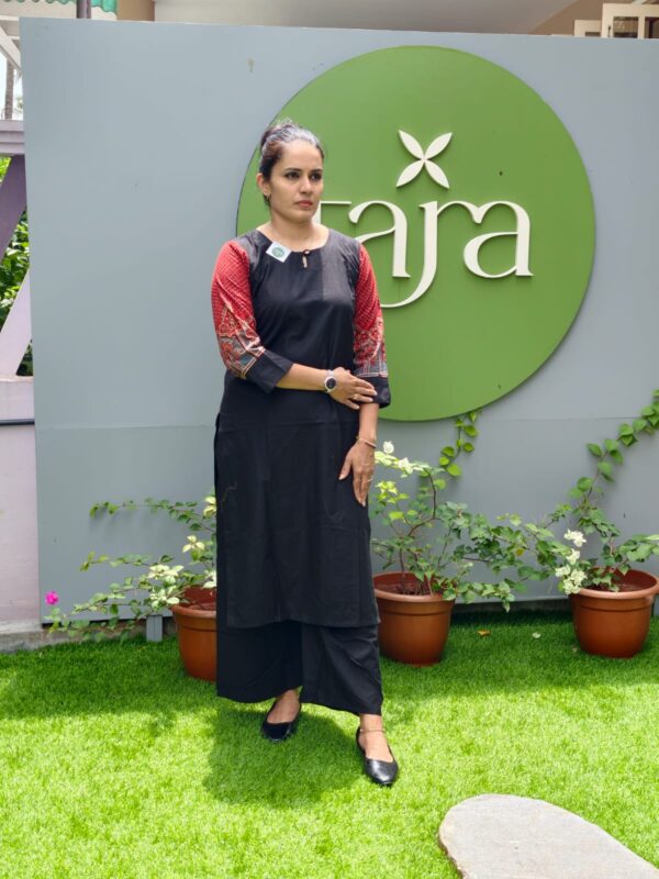 LT10 BLACK KURTHA SET