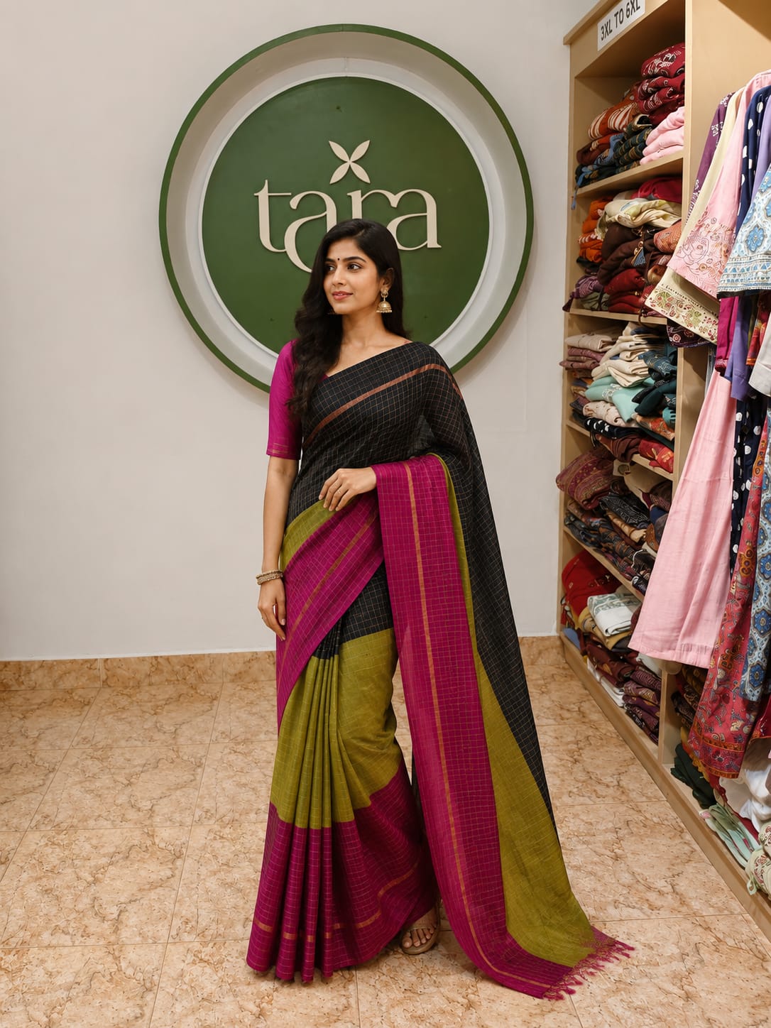 LT6 ARANI SOFT SILK SAREE - Image 2